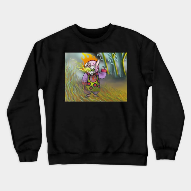 MONSTER CARROT Crewneck Sweatshirt by SEBANGKAI